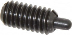 Gibraltar - 5/16-18, 5/8" Thread Length, 3/16" Plunger Projection, Steel Threaded Spring Plunger - Eagle Tool & Supply