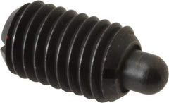 Gibraltar - 1/2-13, 13/16" Thread Length, 1/4" Plunger Projection, Steel Threaded Spring Plunger - 1/4" Max Plunger Diam, 1.7 Lb Init End Force, 8.5 Lb Final End Force - Eagle Tool & Supply
