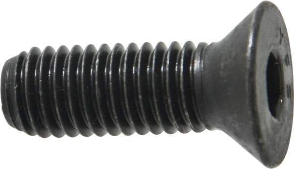 Value Collection - 1/2-13 UNC Hex Socket Drive, 82° Flat Screw - Alloy Steel, Black Oxide Finish, Fully Threaded, 1-1/2" OAL - Eagle Tool & Supply