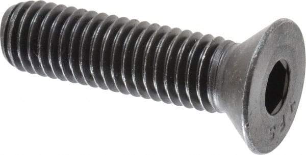 Value Collection - 1/2-13 UNC Hex Socket Drive, 82° Flat Screw - Alloy Steel, Black Oxide Finish, Fully Threaded, 2" OAL - Eagle Tool & Supply