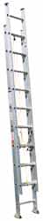 Made in USA - 32' High, Type I Rating, Aluminum Extension Ladder - Eagle Tool & Supply