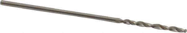 Accupro - #60 130° Cobalt Jobber Drill - Bright Finish, Right Hand Cut, Parabolic Flute, Straight Shank, 1-11/32" OAL, Split Point - Eagle Tool & Supply