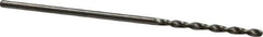 Accupro - #56 130° Cobalt Jobber Drill - Bright Finish, Right Hand Cut, Parabolic Flute, Straight Shank, 1-7/16" OAL, Split Point - Eagle Tool & Supply