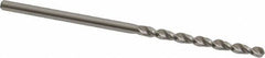 Accupro - #48 130° Cobalt Jobber Drill - Bright Finish, Right Hand Cut, Parabolic Flute, Straight Shank, 1-15/16" OAL, Split Point - Eagle Tool & Supply