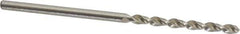 Accupro - #46 130° Cobalt Jobber Drill - Bright Finish, Right Hand Cut, Parabolic Flute, Straight Shank, 1-15/16" OAL, Split Point - Eagle Tool & Supply