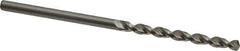 Accupro - #38 130° Cobalt Jobber Drill - Bright Finish, Right Hand Cut, Parabolic Flute, Straight Shank, 2-1/4" OAL, Split Point - Eagle Tool & Supply