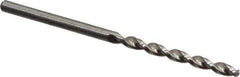 Accupro - #32 130° Cobalt Jobber Drill - Bright Finish, Right Hand Cut, Parabolic Flute, Straight Shank, 2-13/32" OAL, Split Point - Eagle Tool & Supply