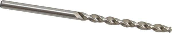 Accupro - #25 130° Cobalt Jobber Drill - Bright Finish, Right Hand Cut, Parabolic Flute, Straight Shank, 2-15/16" OAL, Split Point - Eagle Tool & Supply