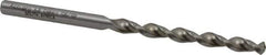 Accupro - 4.6mm 130° Cobalt Jobber Drill - Bright Finish, Right Hand Cut, Parabolic Flute, Straight Shank, 3-5/32" OAL, Split Point - Eagle Tool & Supply