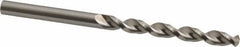 Accupro - 5.75mm 130° Cobalt Jobber Drill - Bright Finish, Right Hand Cut, Parabolic Flute, Straight Shank, 93mm OAL, Split Point - Eagle Tool & Supply