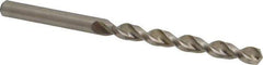 Accupro - 7mm 130° Cobalt Jobber Drill - Bright Finish, Right Hand Cut, Parabolic Flute, Straight Shank, 4-19/64" OAL, Split Point - Eagle Tool & Supply