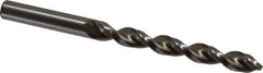 Accupro - Letter U 130° Cobalt Jobber Drill - Bright Finish, Right Hand Cut, Parabolic Flute, Straight Shank, 4-29/32" OAL, Split Point - Eagle Tool & Supply