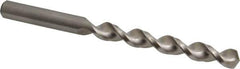 Accupro - 10mm 130° Cobalt Jobber Drill - Bright Finish, Right Hand Cut, Parabolic Flute, Straight Shank, 5-15/64" OAL, Split Point - Eagle Tool & Supply