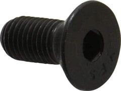 Value Collection - 5/16-24 UNF Hex Socket Drive, 82° Flat Screw - Alloy Steel, Black Oxide Finish, Fully Threaded, 3/4" OAL - Eagle Tool & Supply