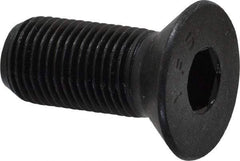 Value Collection - 1/2-20 UNF Hex Socket Drive, 82° Flat Screw - Alloy Steel, Black Oxide Finish, Fully Threaded, 1-1/4" OAL - Eagle Tool & Supply