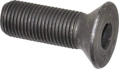 Value Collection - 1/2-20 UNF Hex Socket Drive, 82° Flat Screw - Alloy Steel, Black Oxide Finish, Fully Threaded, 1-1/2" OAL - Eagle Tool & Supply