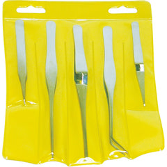 5 Pieces Tweezer Set - Eagle Tool & Supply