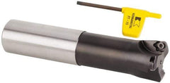 Kennametal - 1-1/4" Cut Diam, 0.06" Max Depth, 1-1/4" Shank Diam, Cylindrical Shank Indexable High-Feed Helical End Mill - Screw Holding Method, WP..06X4.. Insert, KF Toolholder, Through Coolant - Eagle Tool & Supply
