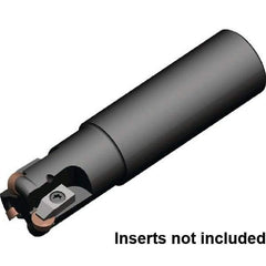 Kennametal - 40mm Cutting Diam, 32mm Shank Diam, 1.5748" Max Depth of Cut, Straight Shank Indexable Copy End Mill - 4 Inserts, RP.N 1204.. Insert, KIPR Toolholder, Through Coolant - Eagle Tool & Supply
