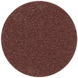 Merit Abrasives - 1" Disc Diam, 100 Grit, Aluminum Oxide Quick Change Disc - Type P Attaching System, Coated, Fine Grade, 40,000 RPM - Eagle Tool & Supply