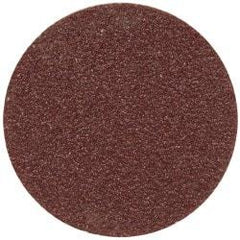 Merit Abrasives - 1" Disc Diam, 100 Grit, Aluminum Oxide Quick Change Disc - Type P Attaching System, Coated, Fine Grade, 40,000 RPM - Eagle Tool & Supply