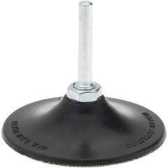 Merit Abrasives - 3" Diam Quick-Change Type P Disc Backing Pad - Eagle Tool & Supply