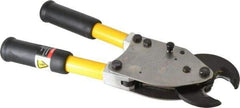 H.K. Porter - 14" OAL, 795 MCM Capacity, Cable Cutter - 29/64" Jaw Length, Oval Head, Plastic Cushion Handle - Eagle Tool & Supply