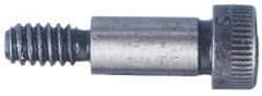 Value Collection - 1" Shoulder Diam x 4" Shoulder Length, 3/4-10 UNC, Hex Socket Shoulder Screw - 4140 Alloy Steel, Uncoated, 5/8" Head Height x 1-5/16" Head Diam - Eagle Tool & Supply