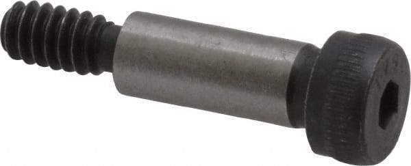 Value Collection - 1/4" Shoulder Diam x 5/8" Shoulder Length, #10-24 UNC, Hex Socket Shoulder Screw - 8 Alloy Steel, Uncoated, 0.357 to 3/8" Head Diam - Eagle Tool & Supply