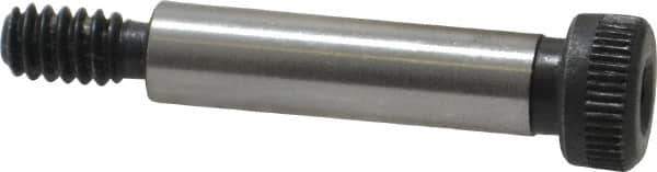 Value Collection - 1/4" Shoulder Diam x 1" Shoulder Length, #10-24 UNC, Hex Socket Shoulder Screw - 8 Alloy Steel, Uncoated, 0.357 to 3/8" Head Diam - Eagle Tool & Supply