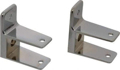 Value Collection - Washroom Partition Pilaster to Wall Bracket Kit - Compatible with Toilet Stalls - Eagle Tool & Supply