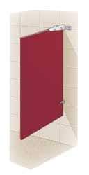 Bradley - Washroom Partition Steel Urinal Panel - 23 Inch Wide x 42 Inch High, ADA Compliant Stall Compatibility - Eagle Tool & Supply