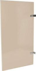 Bradley - Washroom Partition Steel Urinal Panel - 23 Inch Wide x 42 Inch High, ADA Compliant Stall Compatibility, Almond - Eagle Tool & Supply