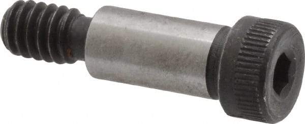 Value Collection - 5/16" Shoulder Diam x 5/8" Shoulder Length, 1/4-20 UNC, Hex Socket Shoulder Screw - 8 Alloy Steel, Uncoated, 0.419 to 0.438" Head Diam - Eagle Tool & Supply