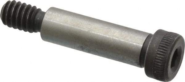 Value Collection - 5/16" Shoulder Diam x 1" Shoulder Length, 1/4-20 UNC, Hex Socket Shoulder Screw - 8 Alloy Steel, Uncoated, 0.419 to 0.438" Head Diam - Eagle Tool & Supply