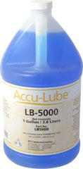 Accu-Lube - Accu-Lube LB-5000, 1 Gal Bottle Cutting & Sawing Fluid - Natural Ingredients, For Machining - Eagle Tool & Supply