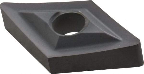Kennametal - DNGP432 Grade KC5010 Carbide Turning Insert - TiAlN Finish, 55° Diamond, 1/2" Inscr Circle, 3/16" Thick, 1/32" Corner Radius - Eagle Tool & Supply