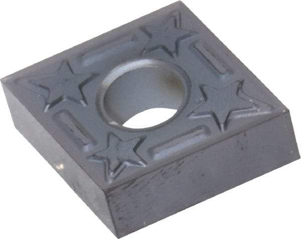 Kennametal - CNGG430 LF Grade KC5010 Carbide Turning Insert - TiAlN Finish, 80° Diamond, 1/2" Inscr Circle, 3/16" Thick, 0.0039" Corner Radius - Eagle Tool & Supply