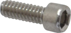 Value Collection - #2-56 UNC Hex Socket Drive, Socket Cap Screw - Grade 18-8 Stainless Steel, 1/4" Length Under Head - Eagle Tool & Supply