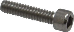 Value Collection - #2-56 UNC Hex Socket Drive, Socket Cap Screw - Grade 18-8 Stainless Steel, 3/8" Length Under Head - Eagle Tool & Supply