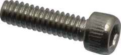 Value Collection - #3-48 UNC Hex Socket Drive, Socket Cap Screw - Grade 18-8 Stainless Steel, 3/8" Length Under Head - Eagle Tool & Supply
