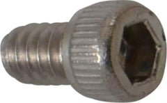 Value Collection - #4-40 UNC Hex Socket Drive, Socket Cap Screw - Grade 18-8 Stainless Steel, 3/16" Length Under Head - Eagle Tool & Supply