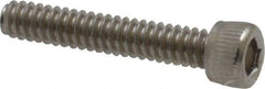 Value Collection - #4-40 UNC Hex Socket Drive, Socket Cap Screw - Grade 18-8 Stainless Steel, 5/8" Length Under Head - Eagle Tool & Supply