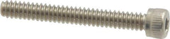 Value Collection - #4-40 UNC Hex Socket Drive, Socket Cap Screw - Grade 18-8 Stainless Steel, 7/8" Length Under Head - Eagle Tool & Supply
