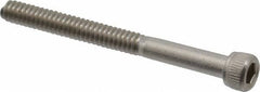Value Collection - #4-40 UNC Hex Socket Drive, Socket Cap Screw - Grade 18-8 Stainless Steel, 1-1/4" Length Under Head - Eagle Tool & Supply