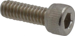 Value Collection - #5-40 UNC Hex Socket Drive, Socket Cap Screw - Grade 18-8 Stainless Steel, 3/8" Length Under Head - Eagle Tool & Supply