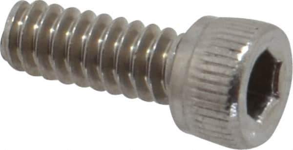 Value Collection - #6-32 UNC Hex Socket Drive, Socket Cap Screw - Grade 18-8 Stainless Steel, 3/8" Length Under Head - Eagle Tool & Supply