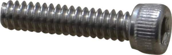 Value Collection - #6-32 UNC Hex Socket Drive, Socket Cap Screw - Grade 18-8 Stainless Steel, 5/8" Length Under Head - Eagle Tool & Supply