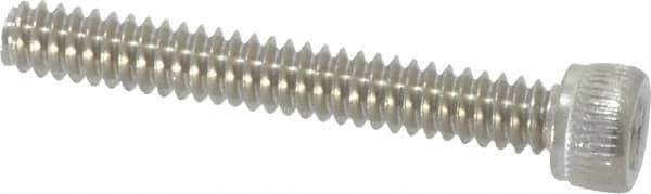 Value Collection - #6-32 UNC Hex Socket Drive, Socket Cap Screw - Grade 18-8 Stainless Steel, 1" Length Under Head - Eagle Tool & Supply