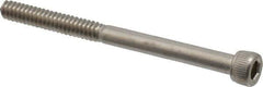 Value Collection - #6-32 UNC Hex Socket Drive, Socket Cap Screw - Grade 18-8 Stainless Steel, 1-3/4" Length Under Head - Eagle Tool & Supply